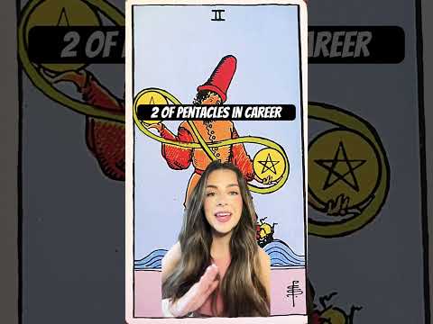 Tarot Cards in Career: 2 of Pentacles #tarot #tarotcardmeanings #2ofpentacles