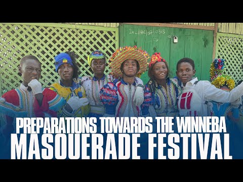 Preparations towards the Winneba Masquerade Festival_ Fancy Dress