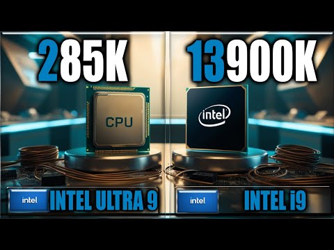 285K vs 13900K Gaming Benchmarks / Applications Tests