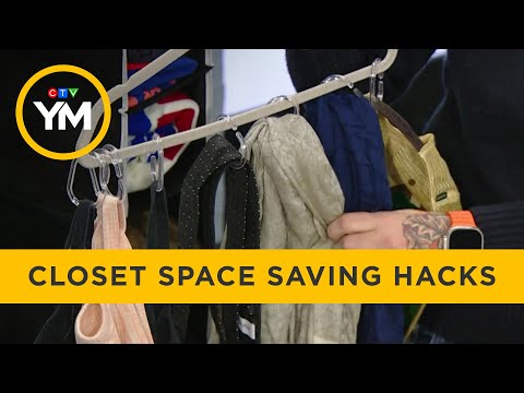 Closet Space Saving Hacks | Your Morning