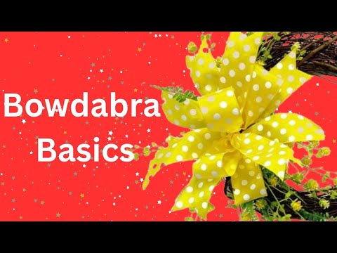 🎀 Live Workshop with Nick's Seasonal Decor: Mastering Bows and Wreaths with Bowdabra Basics 🌿