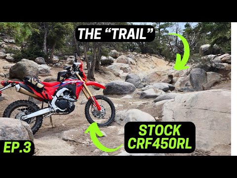 I Took a Stock Honda CRF450RL Enduro Riding - It Didn't Go Well (EP.3)