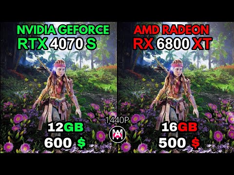 NVIDIA RTX 4070 Super VS the AMD Radeon RX 6800 XT : 1440P GAMING TEST