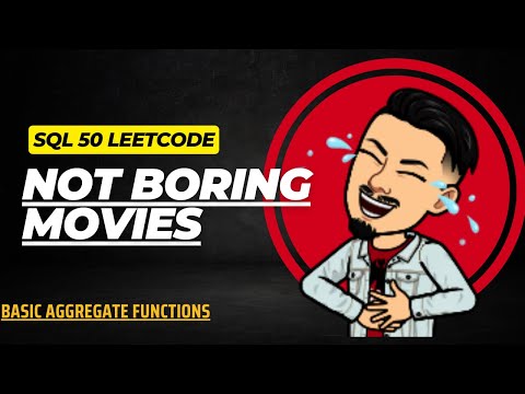 620. Not Boring Movies  | LEETCODE SQL 50 | INTERVIEW SQL QUESTION