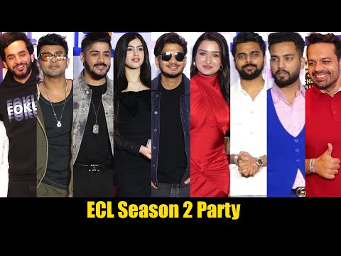 Munawar Faruqui, Elvish Yadav, Kataria, Fukra Insaan,Gaurav Taneja At ECL Season 2 Auction