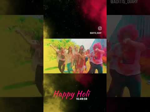 happy holi 💃🥳🫂❤️holi special #shorts #youtube #youtubeshorts #holi #holiday