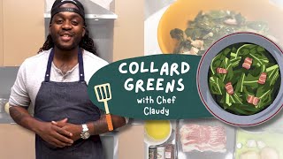 Collard Greens Recipe (with Chef Claudy) | Easy Cooking Series