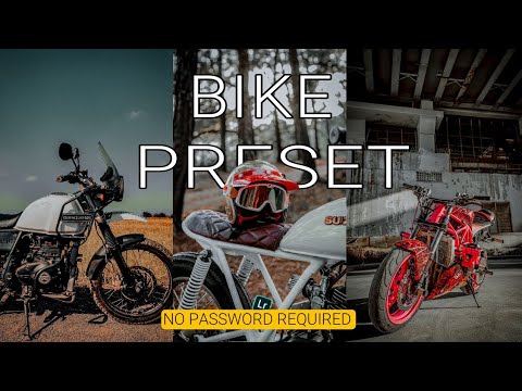 free bike lightroom preset free DNG FILE #lightroom #lut #bike #bikepreset