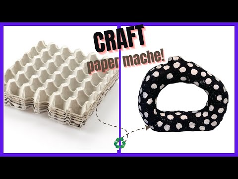 How to Make Dual Stands | Dive into DIY with Papier-Mâché | from egg cartons| modern stand candle