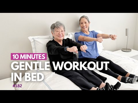 10 Minute Full Body Workout in Bed for Seniors, Beginners