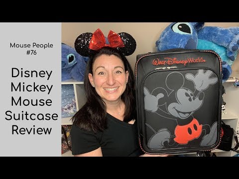 Disney Mickey Mouse Suitcase Review #76