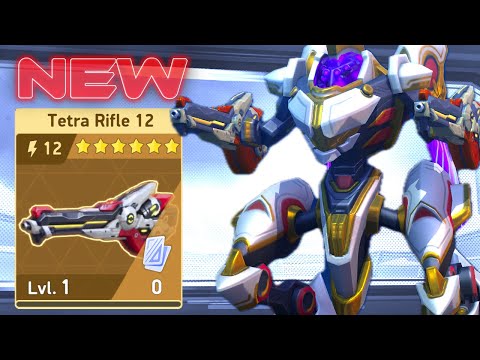 Centurion’s Jump + Tetra Rifle 12 = Total Destruction from Above! 🔥💥 Mech Arena