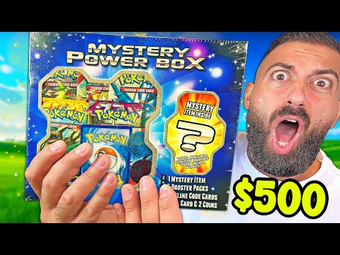 $500 Pack Found In Walmart Mystery Pokemon Box!