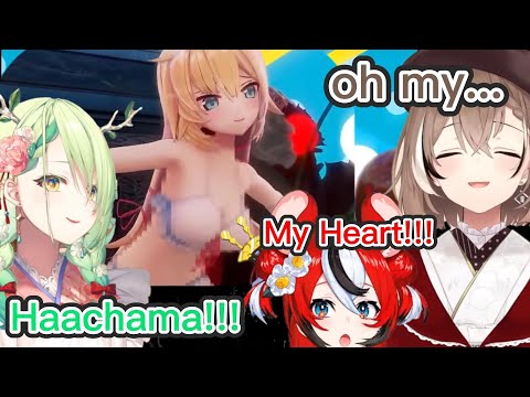 Haachama Stripped, Then Bae, Mumei, & Fauna Got Too Excited      【Hololive Reaction】