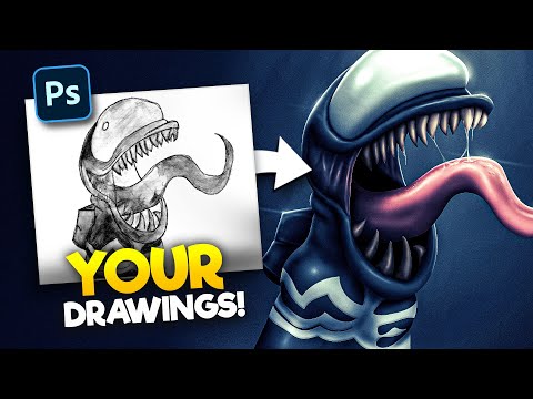 Photoshopping YOUR Drawings! | Realistified! S2E4