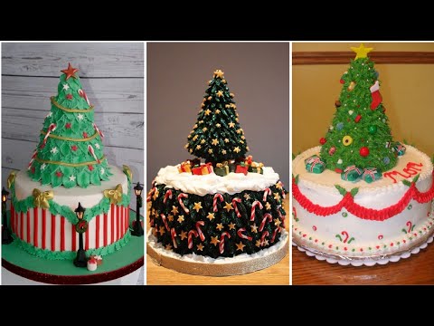 2023! Christmas Tree Cakes/Amazing Decoration Ideas/Creative Christmas Cake Designs