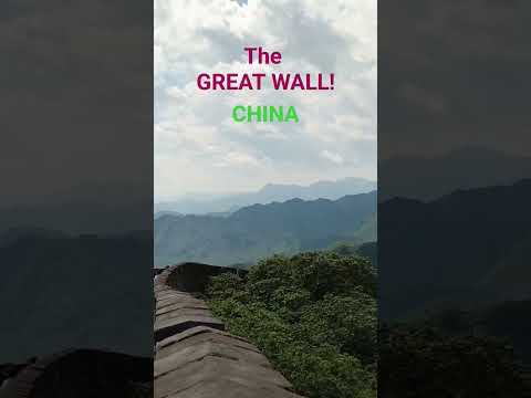 The GREAT WALL of CHINA AUG 2023 #china #greatwall #greatwallofchina #funcari #tourism #2023 #shorts