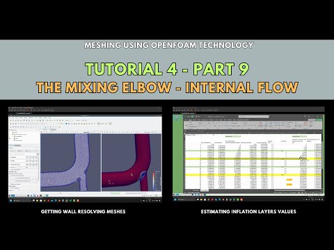 Meshing with snappyHexMesh | Tutorial 4-Part 9 | The mixing elbow - Internal flow