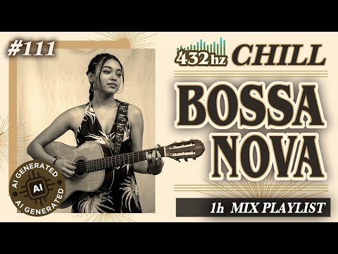 Chill Bossa Nova Music🌴 | Calming BGM of 432hz Serenity for Focus and Soothing🌟 #111