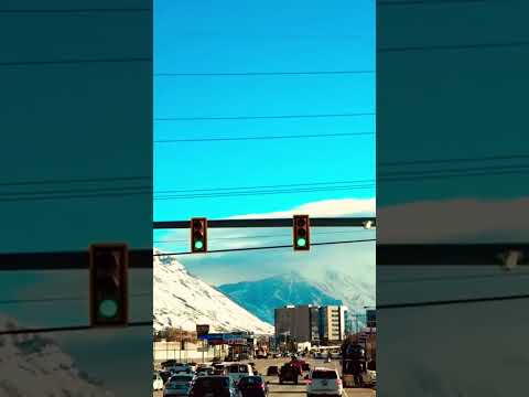 80’s classic song driving through Utah’s snow capped mountains,New Video 2025 USA! #newvideo #utah