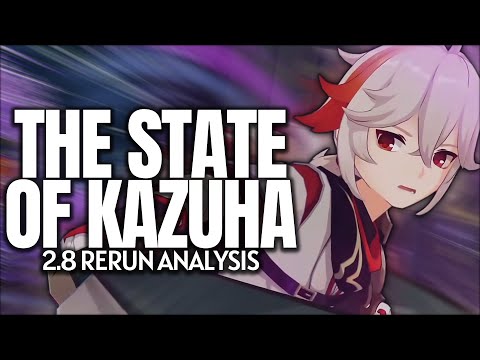 is Kazuha still WORTH pulling in 2.8? the state of Kazuha | Genshin Impact