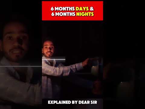 Antarctica's 6 Months Day & 6 Months || Explained By Dear Sir