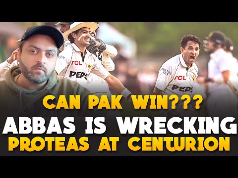 Abbas is wrecking Proteas | Thriller in Centurion | Pak need 2 wickets | South Africa need 32 runs