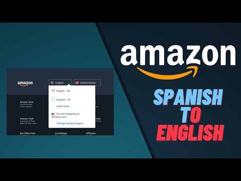 Why Is My Amazon In Spanish - How to change back to English