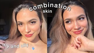 My Skincare Routine for Combination Skin | CLEAR SKIN CARE ROUTINE