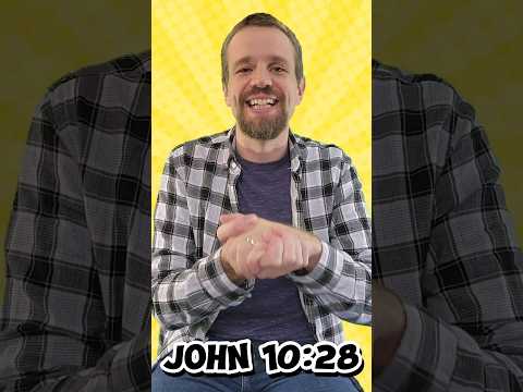 Out of My Hand (John 10:28) | Memory Verse Song for Kids