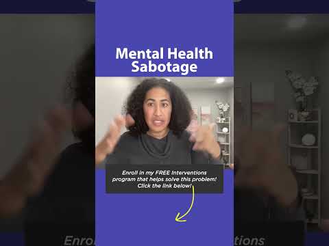 Mental Health Sabotage