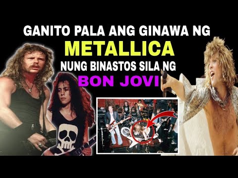 SOBRA PALANG BINASTOS ANG METALLICA ng singer na si JON BON JOVI