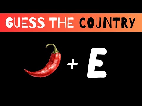 🚩Can You  Guess the Country by Emoji ? 🌏