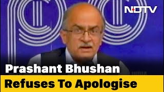 Prashant Bhushan Won't Apologise: "Would Be Contempt Of My Conscience"