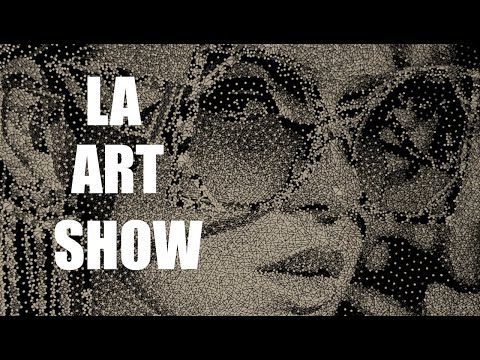 2024 LA ART SHOW.  The Most Comprehensive International Contemporary Art Show in America. 4K HDR