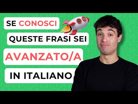 5 IDIOMATIC PHRASES in Italian you need to know