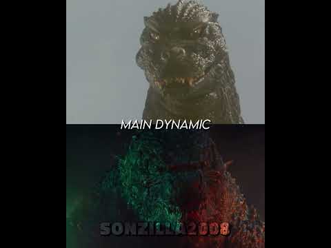 Heisei Godzilla vs MV Godzilla (at terms of writing #shorts #godzilla #fyp