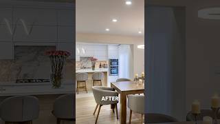 Home makeover: design before and after #housetrends #housedesignidea #homedesign #moderndesign