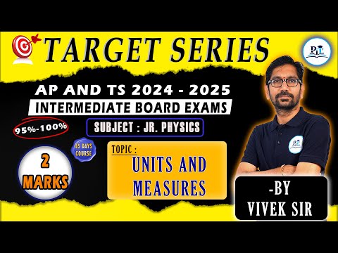 Units & Measurement Class 11 in One Shot  2Marks || IPE 2025 || PHYSICS IN TELUGU || #viveksir