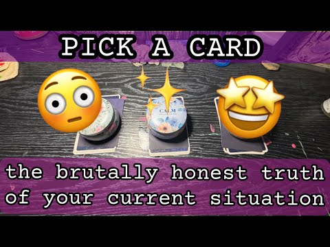 the brutally honest truth of your current situation 🌟 pick a card tarot psychic reading