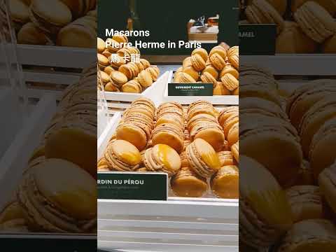 Macarons ~ Pierre Herme  馬卡龍~巴黎        December 2, 2023 Paris