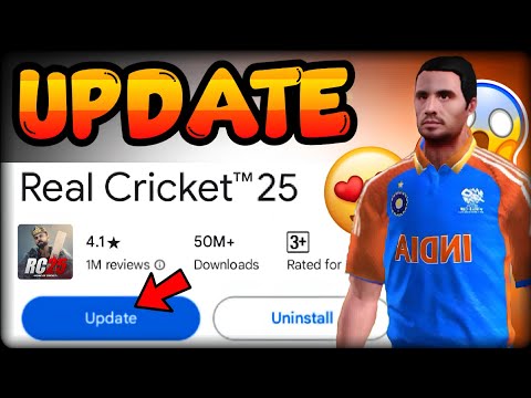 Real Cricket 25 New Update Finally 🤩 | New Camara Angle 😍 | Release Date | RC25 Update