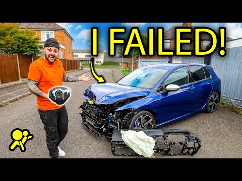 REBUILDING MY CRASH DAMAGED MK8 GOLF R