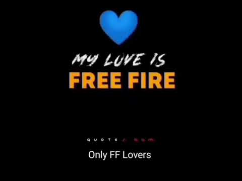 ONLY FREE FIRE LOVERS 😘