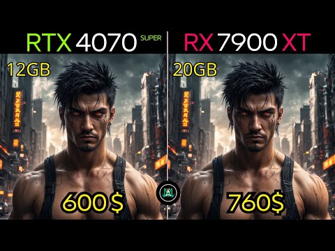 RTX 4070 SUPER vs RX 7900 XT : 1440P GAMING TEST