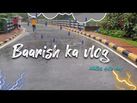 Walking To Lecture Hall Complex In Heavy Rain | Every IISERite Can Relate With This | IISER TVM |