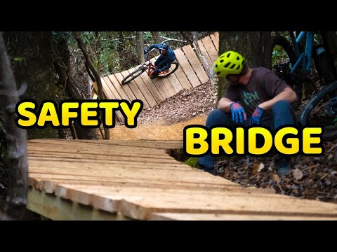 Building & Riding the Backyard Safety Bridge