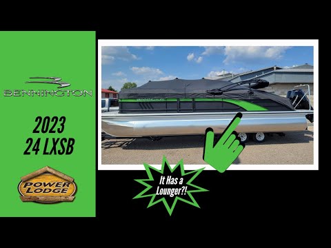 2023 Bennington 24 LXSB w/ 200HP Mercury 4 stroke outboard