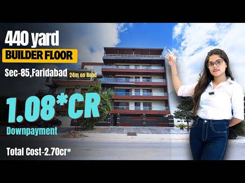 440गज builder floor faridabad |sec 85| #home