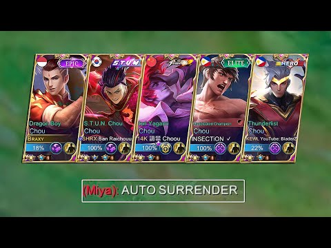 5 YOUTUBER CHOU in ONE TEAM?? (unli freestyle)